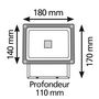LED-Tiefstrahler-LUMIHOME-COB - Projecteur extérieur LED L Blanc froid | Lum